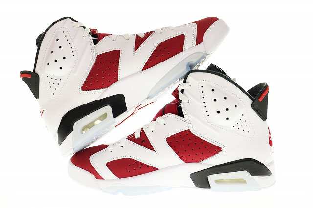 中古】ナイキ NIKE AIR JORDAN 6 RETRO CARMINE 2021 29cm CT8529-106