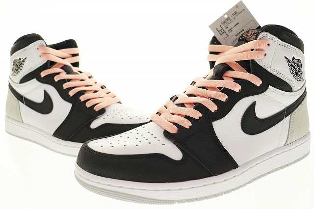 未使用品 ナイキ NIKE AIR JORDAN 1 RETRO HIGH OG BLEACHED CORAL