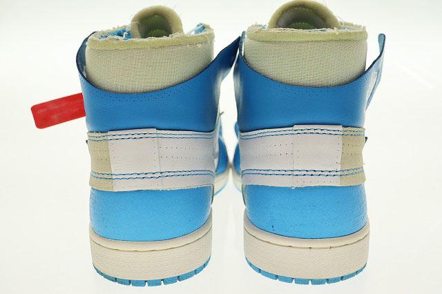 【中古】ナイキ NIKE AIR JORDAN 1 × OFF-WHITE NRG UNC 2018 28cm AQ0818-148 エア ジョーダン ☆AA★▲■230606_3