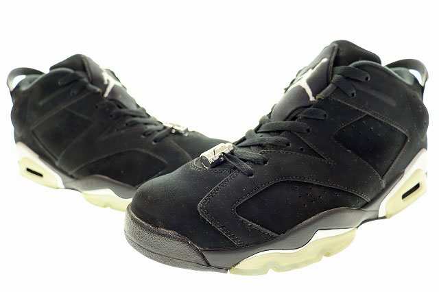 【中古】ナイキ NIKE AIR JORDAN 6 RETRO LOW CHROME 2015 BLACK 28cm 304401-003 エア  ジョーダン VI 230615｜au PAY マーケット