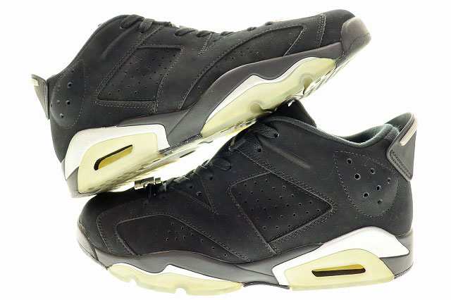 中古】ナイキ NIKE AIR JORDAN 6 RETRO LOW CHROME 2015 BLACK 28cm ...