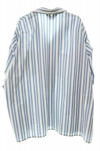 【中古】サンシー SUNSEA 20SS PAJAMA STRIPE GIGOLO&GIGOLET SHIRT パジャマ ストライプ ジゴロ シャツ  3 230618｜au PAY マーケット