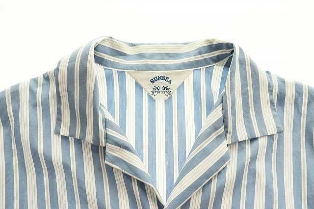 中古】サンシー SUNSEA 20SS PAJAMA STRIPE GIGOLO&GIGOLET SHIRT ...