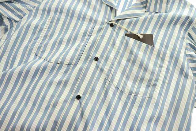 中古】サンシー SUNSEA 20SS PAJAMA STRIPE GIGOLO&GIGOLET SHIRT