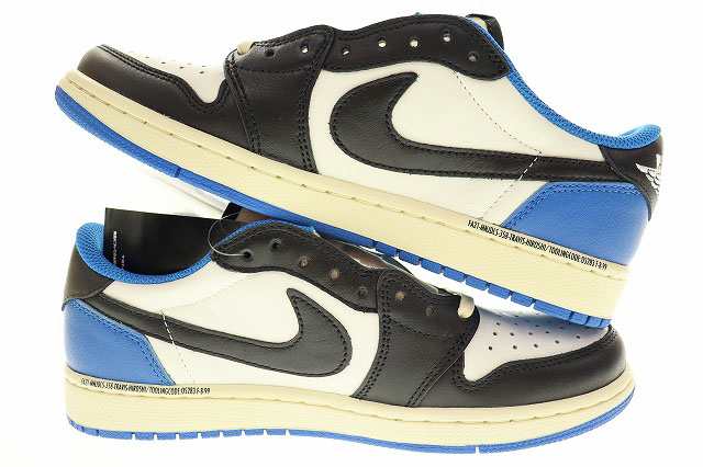 【中古】未使用品 ナイキ NIKE AIR JORDAN 1 LOW OG SP TRAVIS SCOTT × FRAGMENT 2021 25cm  DM7866-140 230619｜au PAY マーケット