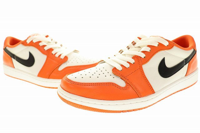 中古】ナイキ NIKE AIR JORDAN 1 LOW OG STARFISH 2021 27.5cm ORANGE