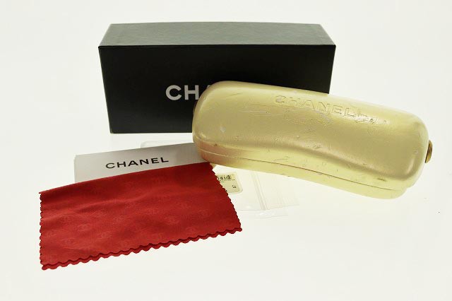 中古】シャネル CHANEL 4099 ブラウン ゴールド ココマーク C ロゴ ...