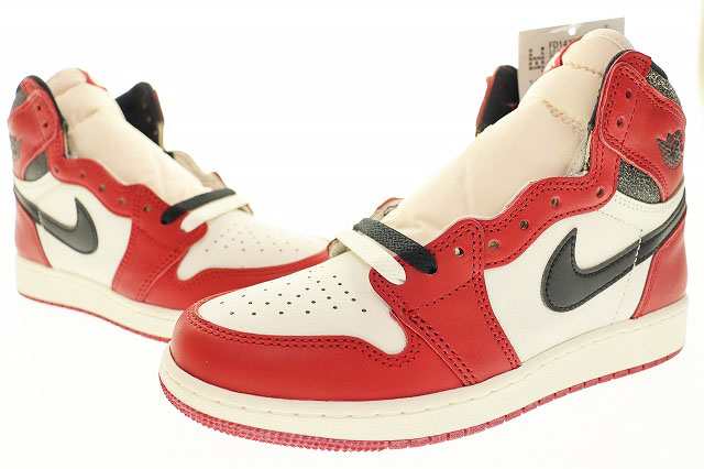 中古】未使用 ナイキ NIKE AIR JORDAN 1 RETRO HIGH OG GS CHICAGO