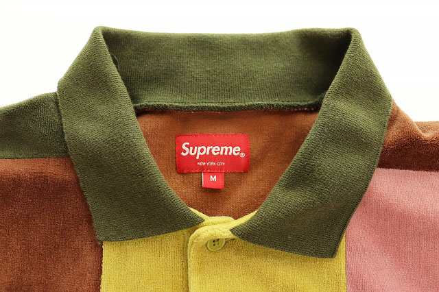 中古】シュプリーム SUPREME 20AW Patchwork Velour パッチワーク