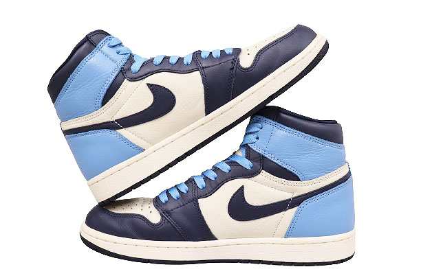 中古】ナイキ NIKE AIR JORDAN 1 RETRO HIGH OG OBSIDIAN 2019 27.5cm