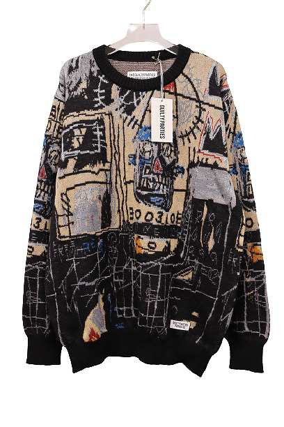 中古】ワコマリア WACKO MARIA 22AW JEAN-MICHEL BASQUIAT CREW NECK