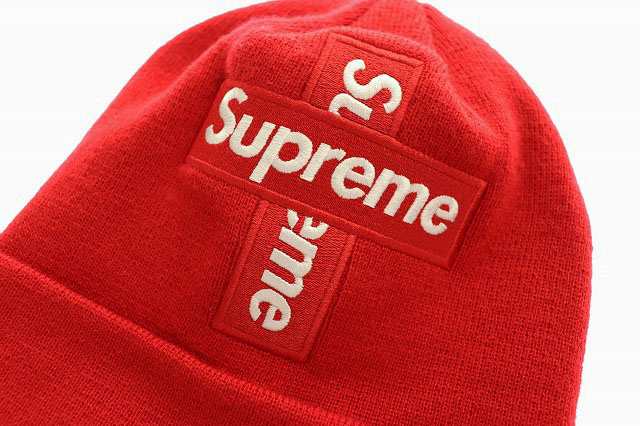 中古】シュプリーム SUPREME ニューエラ NEW ERA クロス ボックス ロゴ