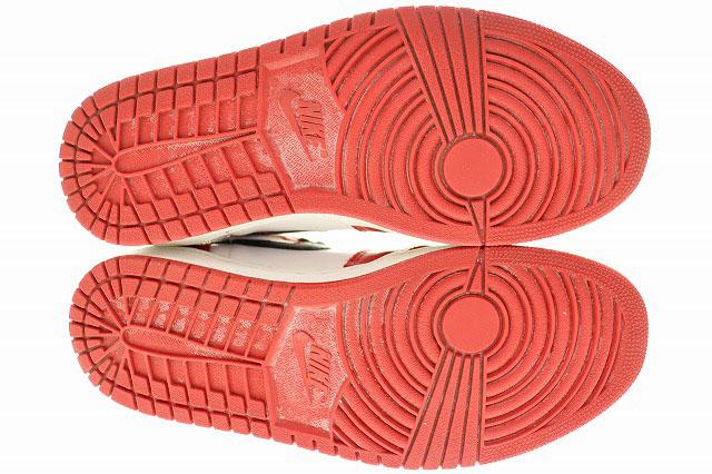 【中古】ナイキ NIKE 美品 AIR JORDAN 1 CHICAGO 1994 27.5cm 箱付 130207-101 シカゴ 94年復刻 90s ☆AA★▲■230905