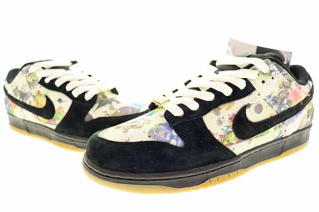 中古】未使用品 ナイキ エスビー NIKE SB DUNK LOW OG QS SUPREME