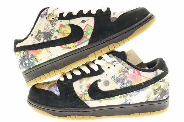 中古】未使用品 ナイキ エスビー NIKE SB DUNK LOW OG QS SUPREME