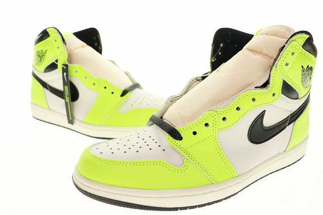 中古】ナイキ NIKE AIR JORDAN 1 RETRO HIGH OG VOLT 2022 28cm 555088