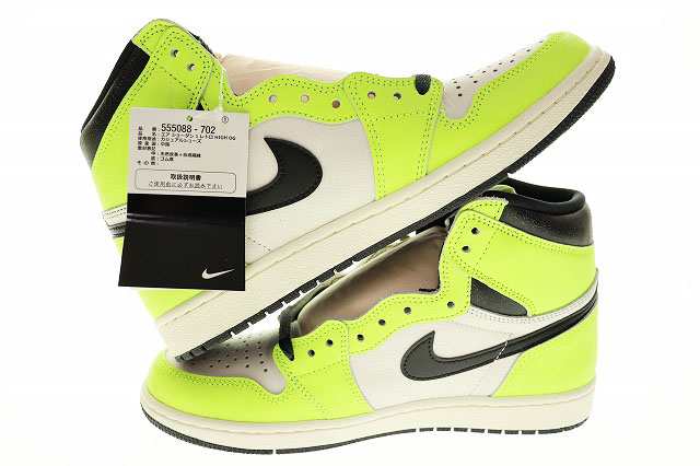 中古】ナイキ NIKE AIR JORDAN 1 RETRO HIGH OG VOLT 2022 28cm 555088