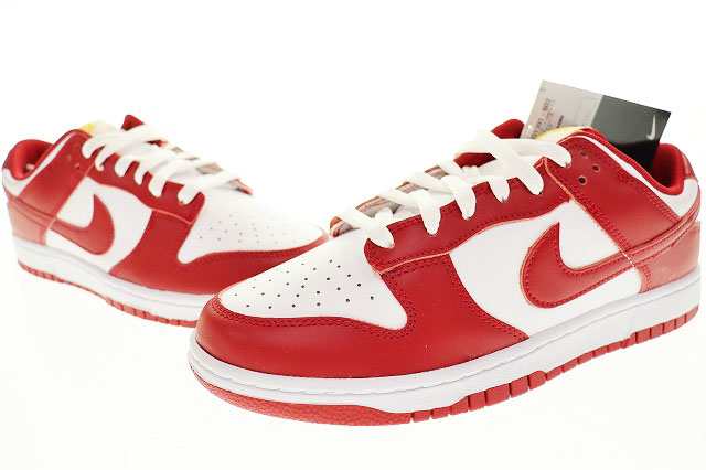 中古】未使用品 ナイキ NIKE DUNK LOW RETRO GYM RED 2022 28cm DD1391