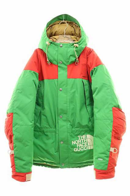 【中古】ザノースフェイス THE NORTH FACE GUCCI 663758 L NF0A7UH9 96 MOUNTAIN GUIDE DOWN JACKET 231102