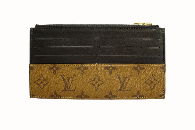 中古】ルイヴィトン LOUIS VUITTON M80390 モノグラム リバース スリム