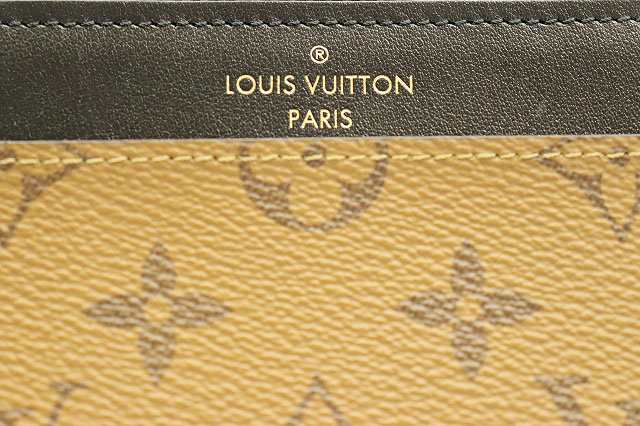 中古】ルイヴィトン LOUIS VUITTON M80390 モノグラム リバース スリム ...