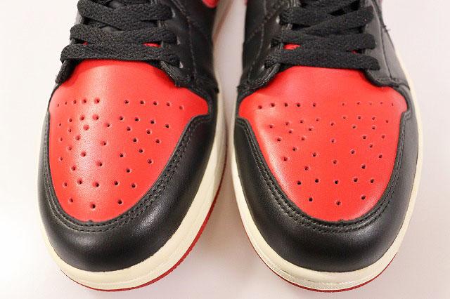 【中古】ナイキ NIKE AIR JORDAN 1 RETRO BRED 2001 28.5cm 136066-061 ジョーダン ブレッド 2001年復刻 ▲■231201