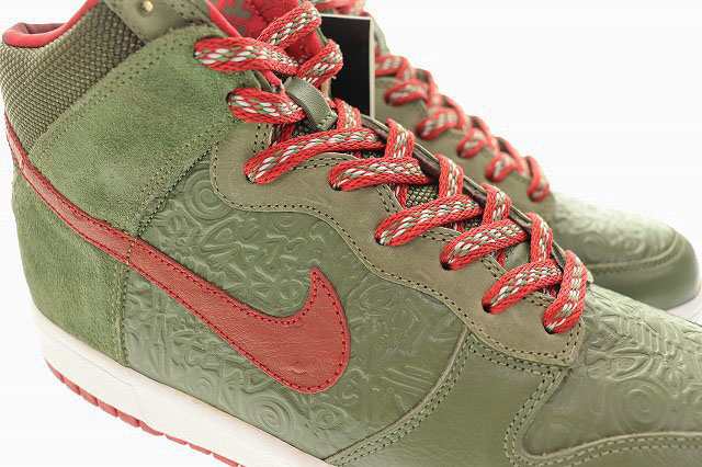 NIKE dunk high STUSSY ニューヨーク 315593-331 - スニーカー