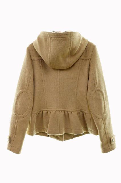 【美品】BURBERRY BRIT 2wayダッフルコート フォックスファー 1240002221749_3.jpg