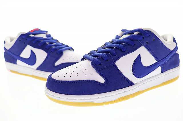 【中古】ナイキ NIKE SB DUNK LOW PRO PRM DEEP ROYAL BLUE 2022 27cm LOS ANGELES DODGERS DO9395-400 240318