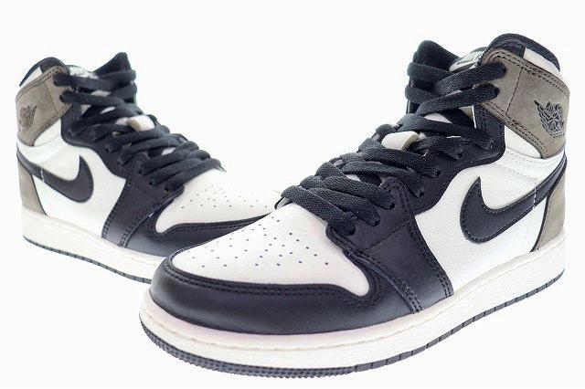 【中古】ナイキ NIKE AIR JORDAN 1 RETRO HIGH OG GS DARK MOCHA 2020 24.5cm 575441-105 240402の通販は