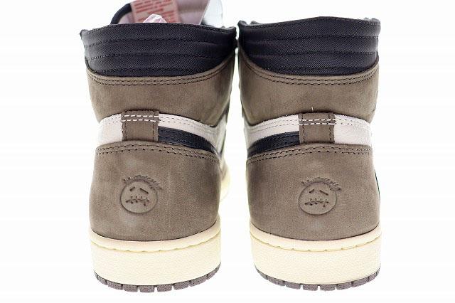 【中古】未使用品 ナイキ NIKE AIR JORDAN 1 HIGH OG TS SP TRAVIS SCOTT 2019 26.5cm CD4487-100 240422☆AA★