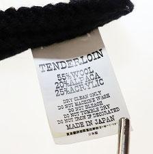 【中古】テンダーロイン TENDERLOIN T-STOLE C BLACK マフラー ストール タグ 黒【ブランド古着ベクトル】▲240829 メンズの通販は