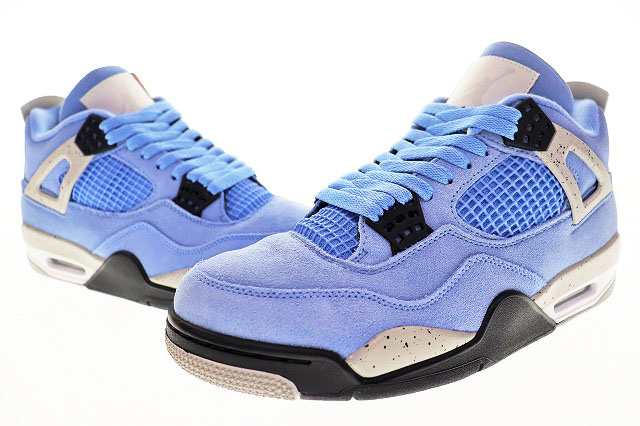 【中古】ナイキ NIKE AIR JORDAN 4 RETRO UNIVERSITY BLUE 2021 27.5cm UNC CT8527-400 エア ジョーダン IV 240523