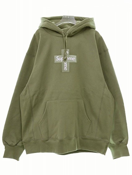 中古】シュプリーム SUPREME 20AW CROSS BOX LOGO HOODED SWEATSHIRT XL クロス ボックス ロゴ  240616 ☆AA☆の通販はau PAY マーケット - ブランド古着のベクトル | au PAY マーケット－通販サイト