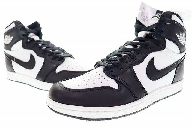 【中古】未使用 ナイキ NIKE AIR JORDAN 1 HI 85 BLACK WHITE 2023 28cm BQ4422-001 エア ジョーダン I ハイ 240604