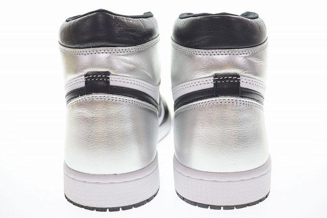 【中古】ナイキ NIKE WMNS AIR JORDAN 1 HIGH OG LLIC SILVER 2021 28.5cm CD0461-001 エア ジョーダン 240617
