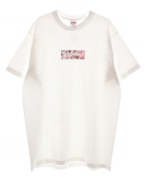 【中古】シュプリーム SUPREME × Takashi Murakami 村上隆 20SS RELIEF BOX LOGO TEE ボックス ロゴ 240630 ☆AA★