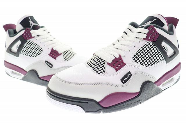 美品　靴　シューズ 中古】ナイキ NIKE AIR JORDAN 4 RETRO PSG 2020 29cm PARIS SAINT