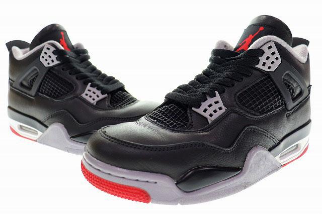 【中古】ナイキ NIKE AIR JORDAN 4 RETRO BRED REIMAGINED 2024 26cm FV5029-006 エア ジョーダン IV ブレッド 240621