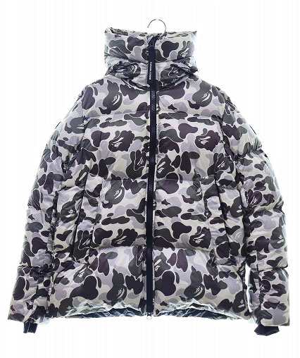 【中古】カナダグース CANADA GOOSE × BAPE ABC CAMO CROFTON PUFFER M 2252MBE アベイシングエイプ ダウン 240718