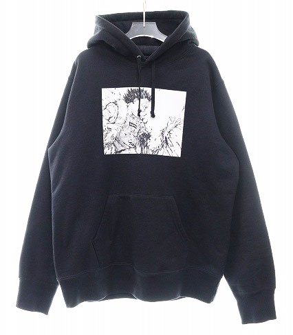 【中古】シュプリーム SUPREME × AKIRA 17AW Arm Hooded Sweatshirt M アキラ アーム フーデッド ☆AA★240704