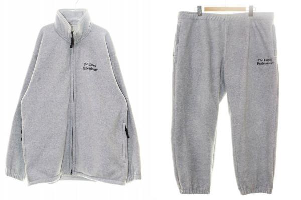 【中古】エンノイ ENNOY CITY FLEECE SET UP GRAY XL シティ フリース セットアップ グレー 【ブランド古着ベクトル】■ 240813 メンズ