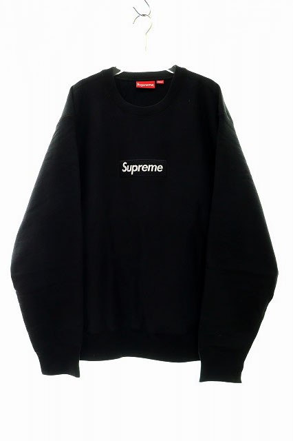 【中古】シュプリーム SUPREME 18AW Box Logo Crewneck XL ボックス ロゴ クルーネック トレーナー ☆AA★240712