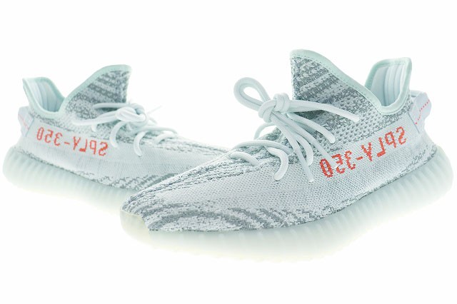 【中古】アディダス adidas YEEZY BOOST 350 V2 BLUE TINT 2021 27cm B37571 イージー ブースト ■▲240702