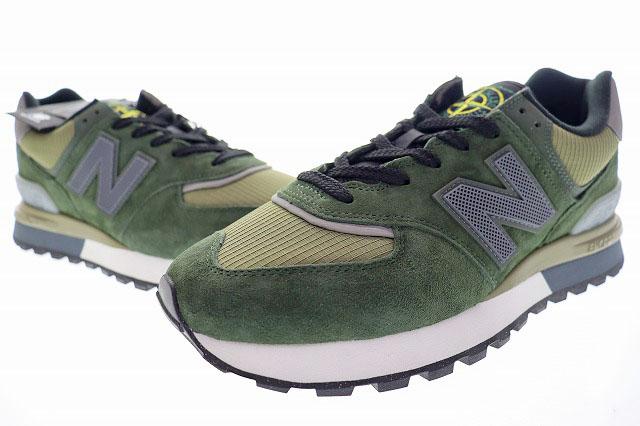 中古】ニューバランス NEW BALANCE U574LGIL 28cm D ワイズ STONE 
