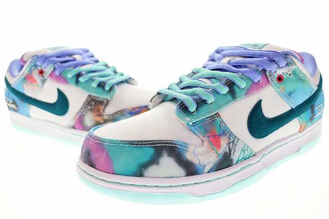 【中古】ナイキ NIKE SB DUNK LOW OG QS FUTURA 2024 30cm HF6061-400 ダンク ロー フューチュラ ▲■240801