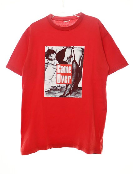 【中古】シュプリーム SUPREME 09SS GAME OVER TEE M ゲーム オーバー Tシャツ フォト プリント ☆AA★240824