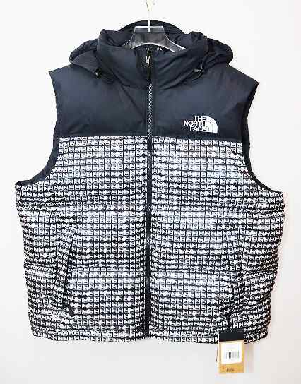 【中古】シュプリーム SUPREME × THE NORTH FACE 21SS STUDDED NUPTSE VEST XL ザ ノース フェイス ☆AA★■240901