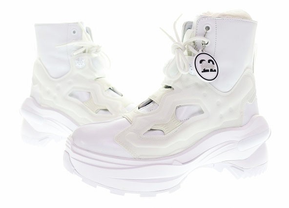 【中古】メゾンマルジェラ Maison Margiela × Reebok TABI INSTAPUMP FURY リーボック タビ ポンプ ▲■ 240918