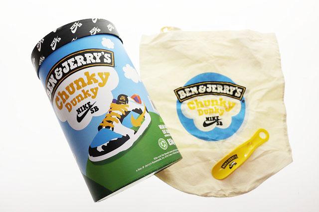 【中古】ナイキ NIKE SB DUNK LOW PRO QS F&F BEN & JERRY'S 2020 26.5cm CHUNKY DUNKY CU3244-100 ▲■240927